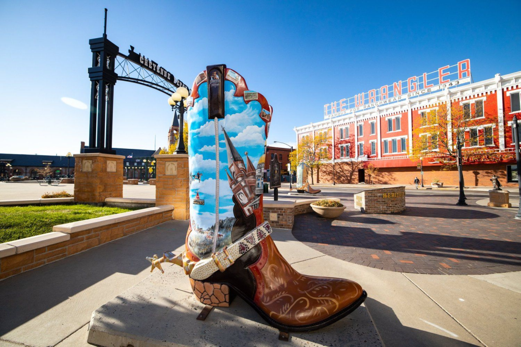 imgi 10 cheyenne depot plaza big boot community art wyoming